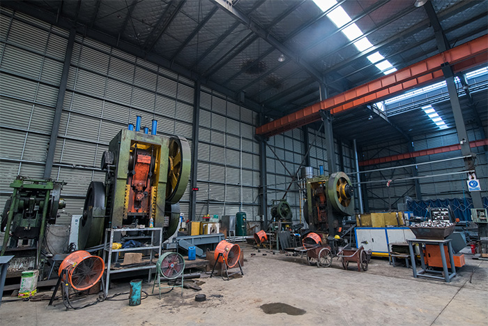 昭通网架配件-锥头加工车间